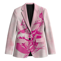 Personalized Louisiana Horse Racing Derby Blazer Magnolia Blossom Horseshoe Pastel Pink
