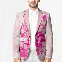 Personalized Louisiana Horse Racing Derby Blazer Magnolia Blossom Horseshoe Pastel Pink