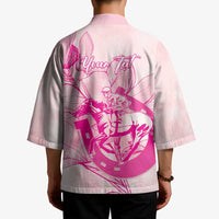 Personalized Louisiana Horse Racing Derby Kimono Magnolia Blossom Horseshoe Pastel Pink
