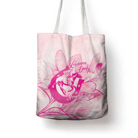 Personalized Louisiana Horse Racing Derby Tote Bag Magnolia Blossom Horseshoe Pastel Pink
