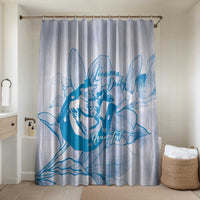 Personalized Louisiana Horse Racing Derby Bathroom Set Magnolia Blossom Horseshoe Pastel Blue