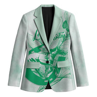Personalized Louisiana Horse Racing Derby Blazer Magnolia Blossom Horseshoe Pastel Green