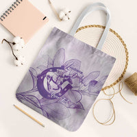 Personalized Louisiana Horse Racing Derby Tote Bag Magnolia Blossom Horseshoe Pastel Purple