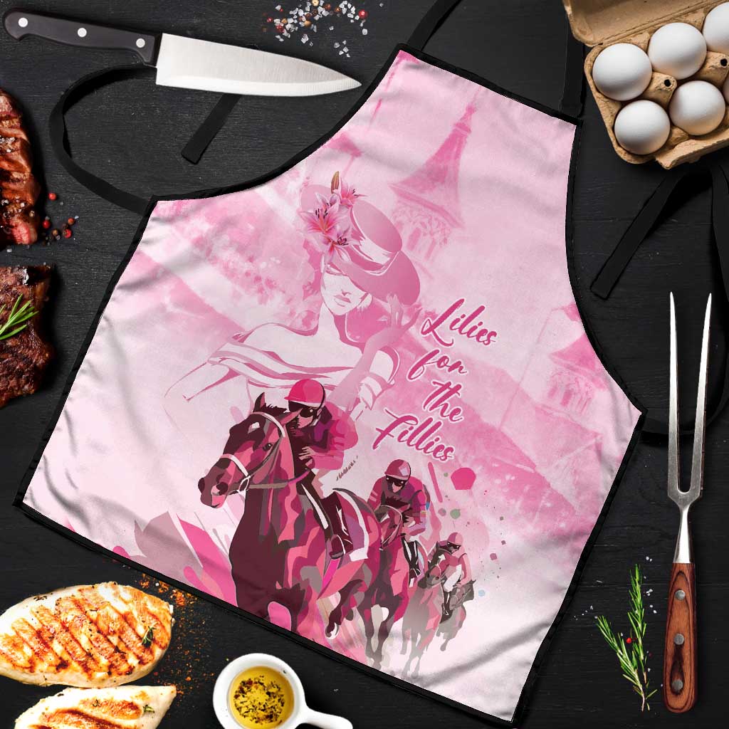 Kentucky Horse Racing Oaks Apron Lilies For The Fillies