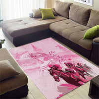 Kentucky Horse Racing Oaks Area Rug Lilies For The Fillies
