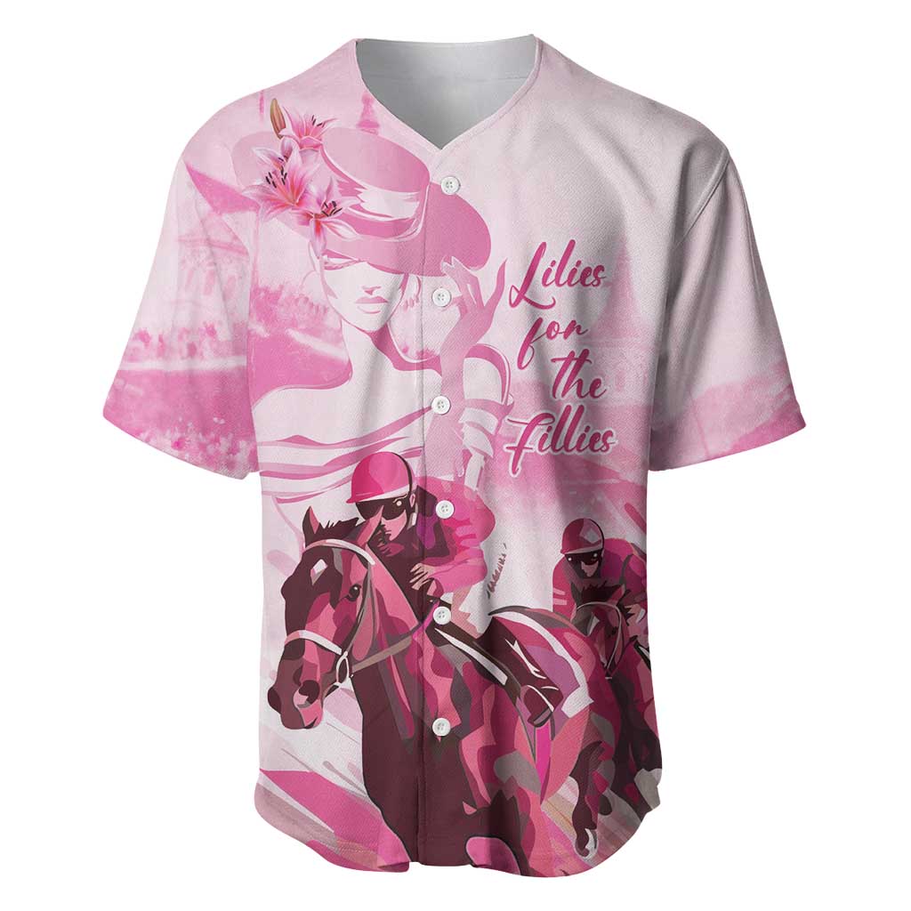 Kentucky Horse Racing Oaks Baseball Jersey Lilies For The Fillies