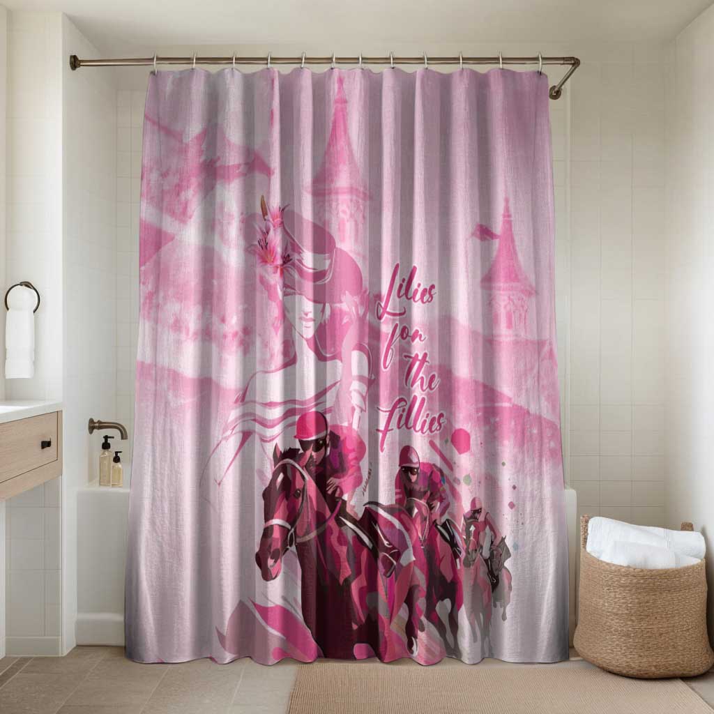 Kentucky Horse Racing Oaks Bathroom Set Lilies For The Fillies