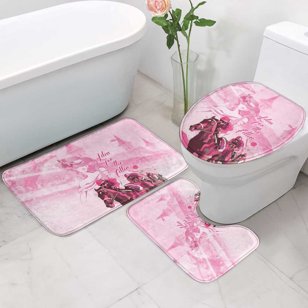 Kentucky Horse Racing Oaks Bathroom Set Lilies For The Fillies