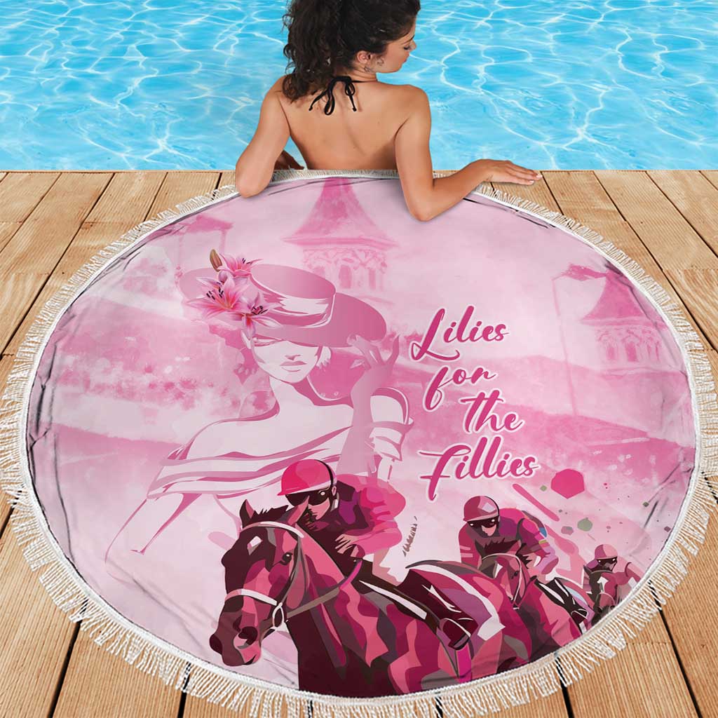 Kentucky Horse Racing Oaks Beach Blanket Lilies For The Fillies