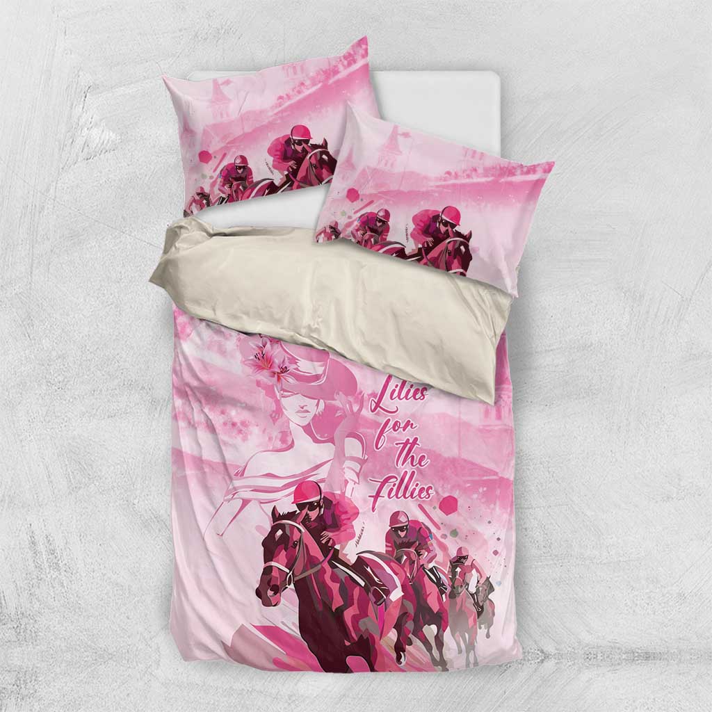 Kentucky Horse Racing Oaks Bedding Set Lilies For The Fillies