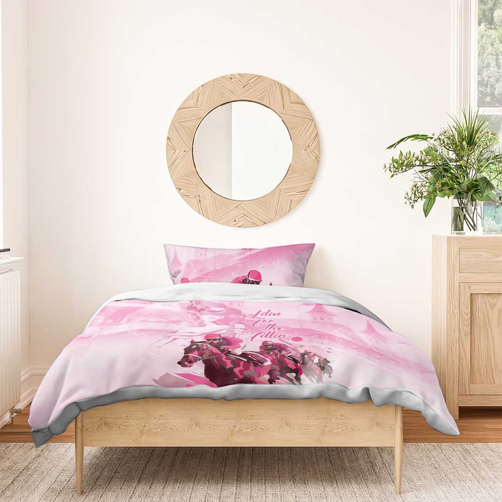 Kentucky Horse Racing Oaks Bedding Set Lilies For The Fillies
