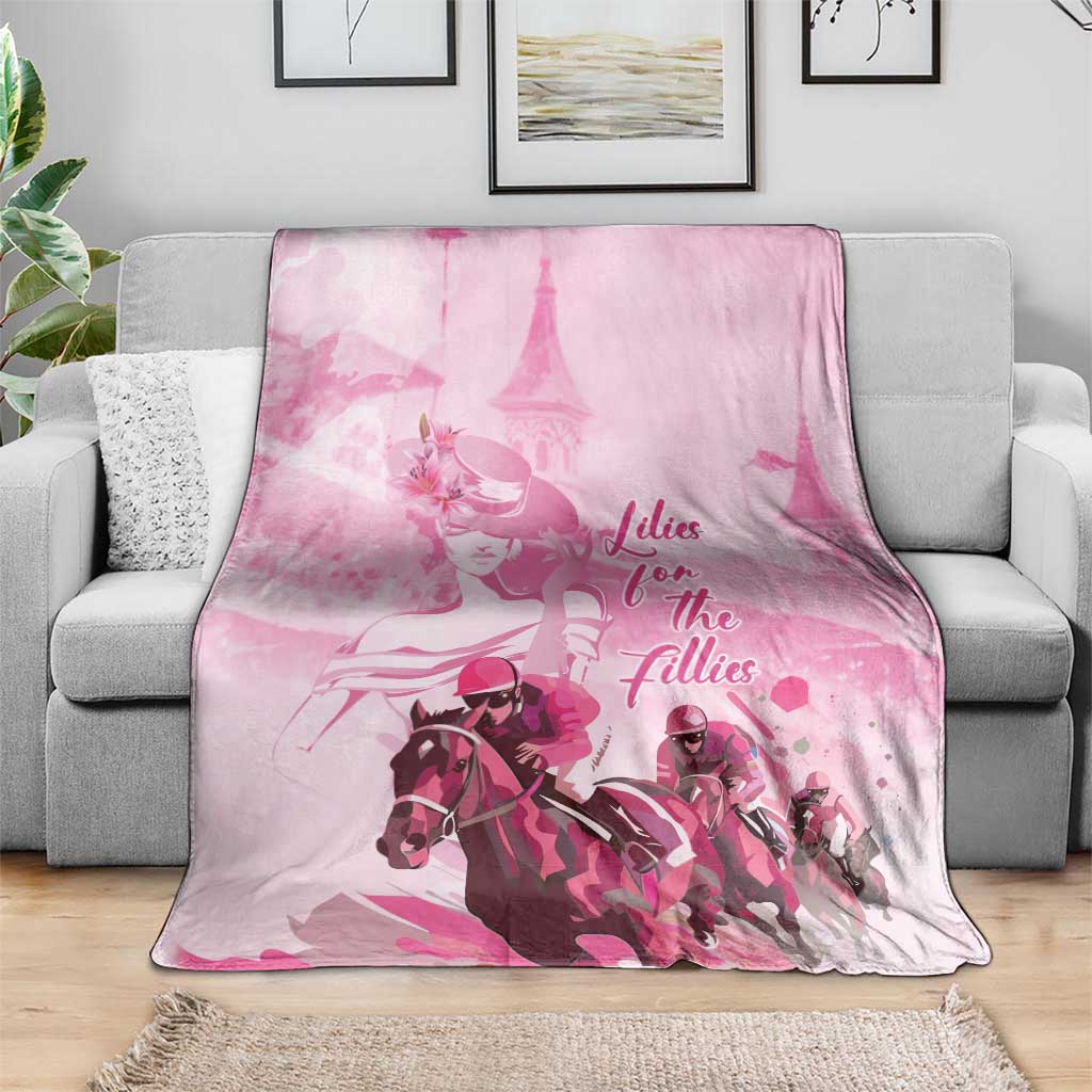 Kentucky Horse Racing Oaks Blanket Lilies For The Fillies