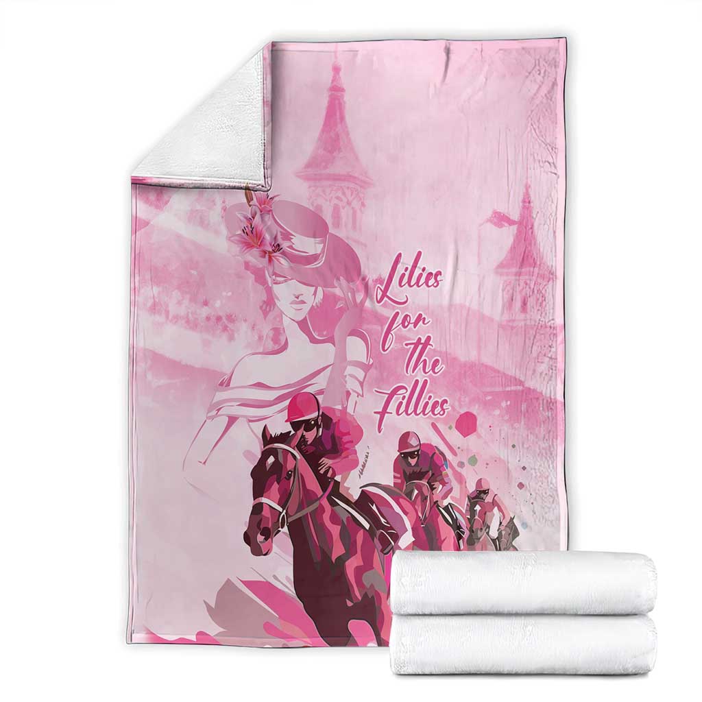 Kentucky Horse Racing Oaks Blanket Lilies For The Fillies