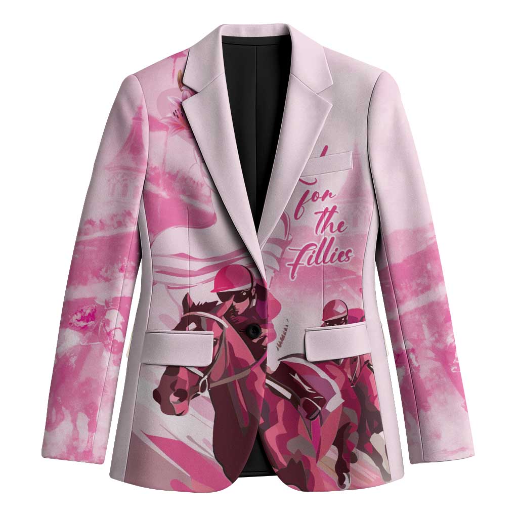Kentucky Horse Racing Oaks Blazer Lilies For The Fillies