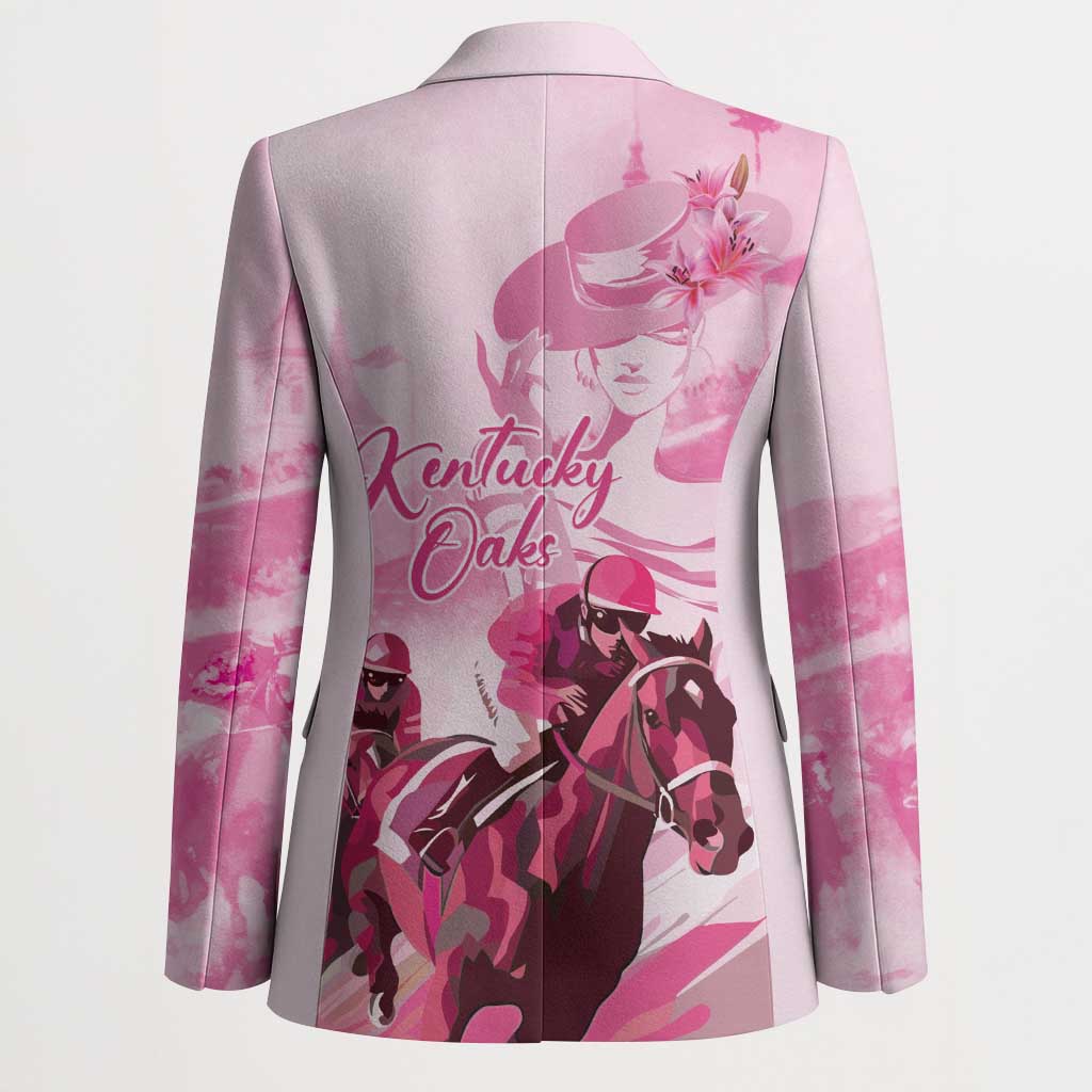 Kentucky Horse Racing Oaks Blazer Lilies For The Fillies