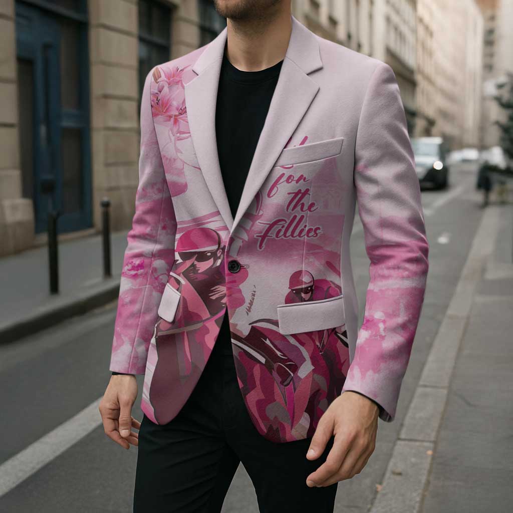 Kentucky Horse Racing Oaks Blazer Lilies For The Fillies