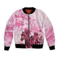Kentucky Horse Racing Oaks Bomber Jacket Lilies For The Fillies