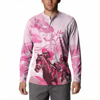 Kentucky Horse Racing Oaks Button Sweatshirt Lilies For The Fillies
