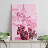 Kentucky Horse Racing Oaks Canvas Wall Art Lilies For The Fillies