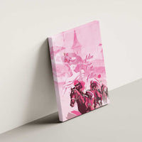 Kentucky Horse Racing Oaks Canvas Wall Art Lilies For The Fillies