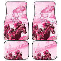 Kentucky Horse Racing Oaks Car Mats Lilies For The Fillies