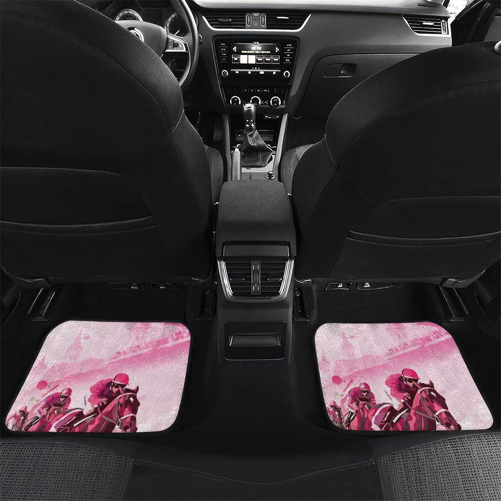 Kentucky Horse Racing Oaks Car Mats Lilies For The Fillies