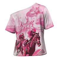 Kentucky Horse Racing Oaks Cross Shoulder Shirt Lilies For The Fillies
