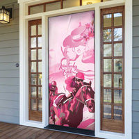 Kentucky Horse Racing Oaks Door Cover Lilies For The Fillies