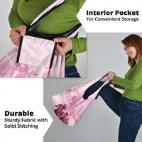 Kentucky Horse Racing Oaks Grocery Bag Lilies For The Fillies