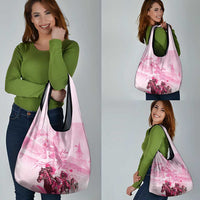 Kentucky Horse Racing Oaks Grocery Bag Lilies For The Fillies