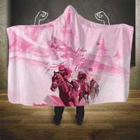 Kentucky Horse Racing Oaks Hooded Blanket Lilies For The Fillies