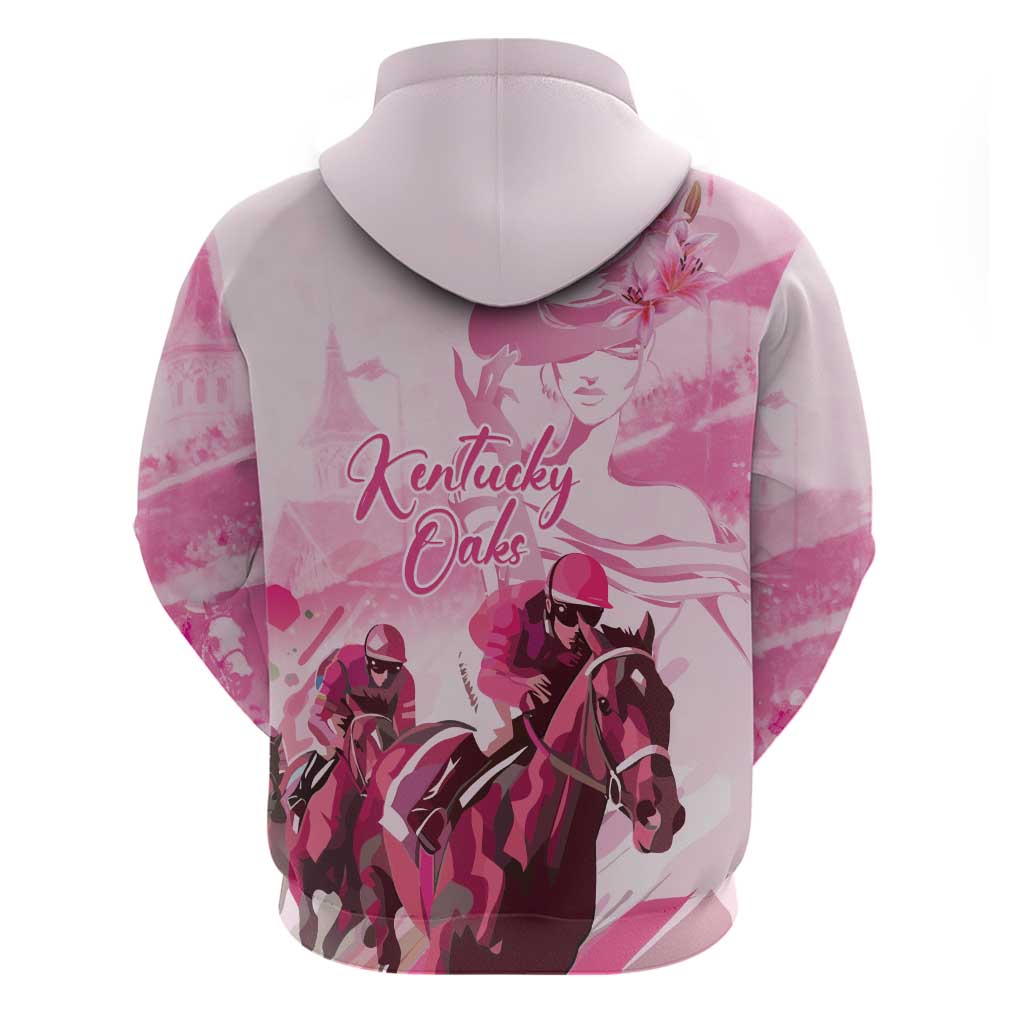 Kentucky Horse Racing Oaks Hoodie Lilies For The Fillies