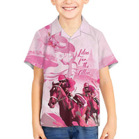 Kentucky Horse Racing Oaks Kid Hawaiian Shirt Lilies For The Fillies