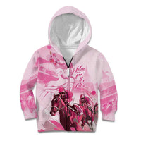 Kentucky Horse Racing Oaks Kid Hoodie Lilies For The Fillies