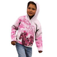 Kentucky Horse Racing Oaks Kid Hoodie Lilies For The Fillies