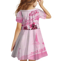 Kentucky Horse Racing Oaks Kid Short Sleeve Dress Lilies For The Fillies