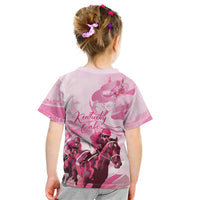 Kentucky Horse Racing Oaks Kid T Shirt Lilies For The Fillies