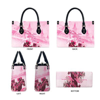 Kentucky Horse Racing Oaks Leather Bag Lilies For The Fillies