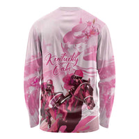 Kentucky Horse Racing Oaks Long Sleeve Shirt Lilies For The Fillies