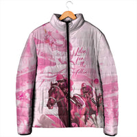 Kentucky Horse Racing Oaks Padded Jacket Lilies For The Fillies