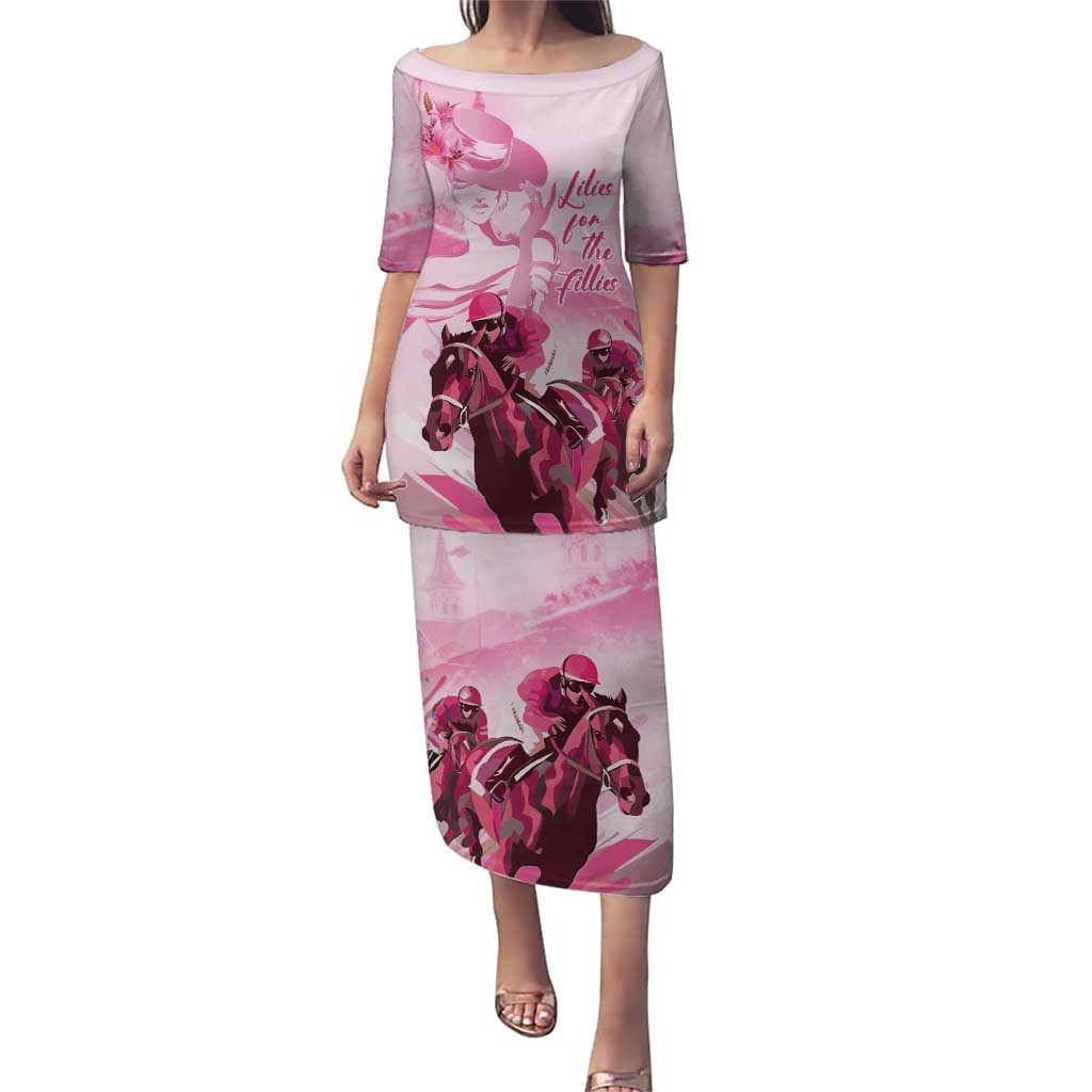 Kentucky Horse Racing Oaks Puletasi Lilies For The Fillies