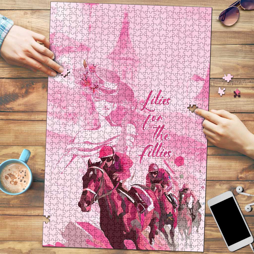Kentucky Horse Racing Oaks Puzzle Lilies For The Fillies