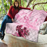 Kentucky Horse Racing Oaks Quilt Lilies For The Fillies