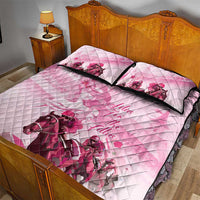Kentucky Horse Racing Oaks Quilt Bed Set Lilies For The Fillies