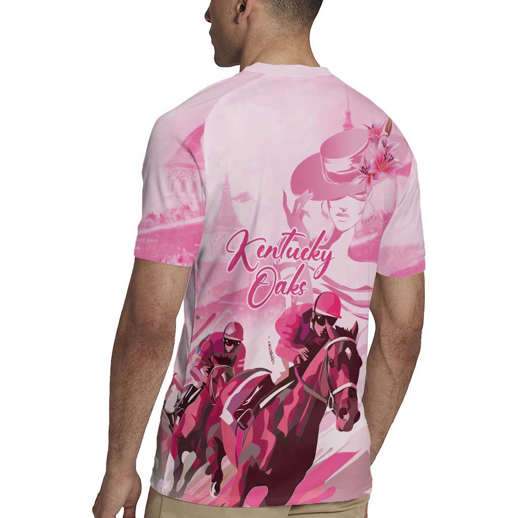 Kentucky Horse Racing Oaks Rugby Jersey Lilies For The Fillies