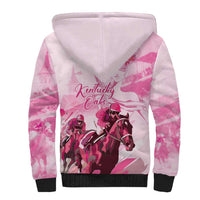 Kentucky Horse Racing Oaks Sherpa Hoodie Lilies For The Fillies
