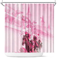 Kentucky Horse Racing Oaks Shower Curtain Lilies For The Fillies
