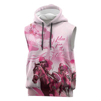 Kentucky Horse Racing Oaks Sleeveless Hoodie Lilies For The Fillies