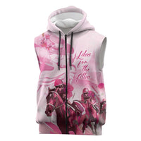 Kentucky Horse Racing Oaks Sleeveless Zip Hoodie Lilies For The Fillies