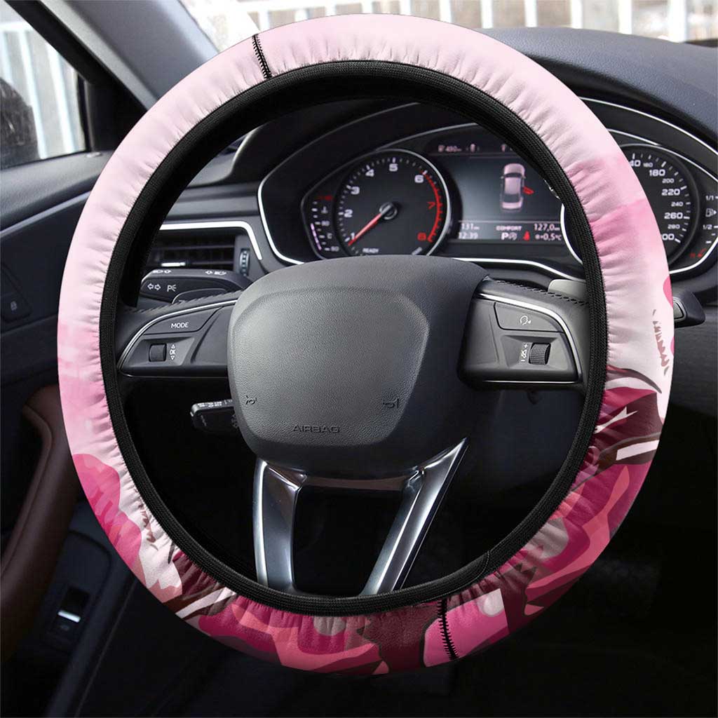 Kentucky Horse Racing Oaks Steering Wheel Cover Lilies For The Fillies